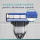 Rezerve aparat de ras pentru barbati Gillette Mach3, 2 Rezerve pentru cartuse de ras, 3 lame pentru un barbierit clasic si neted