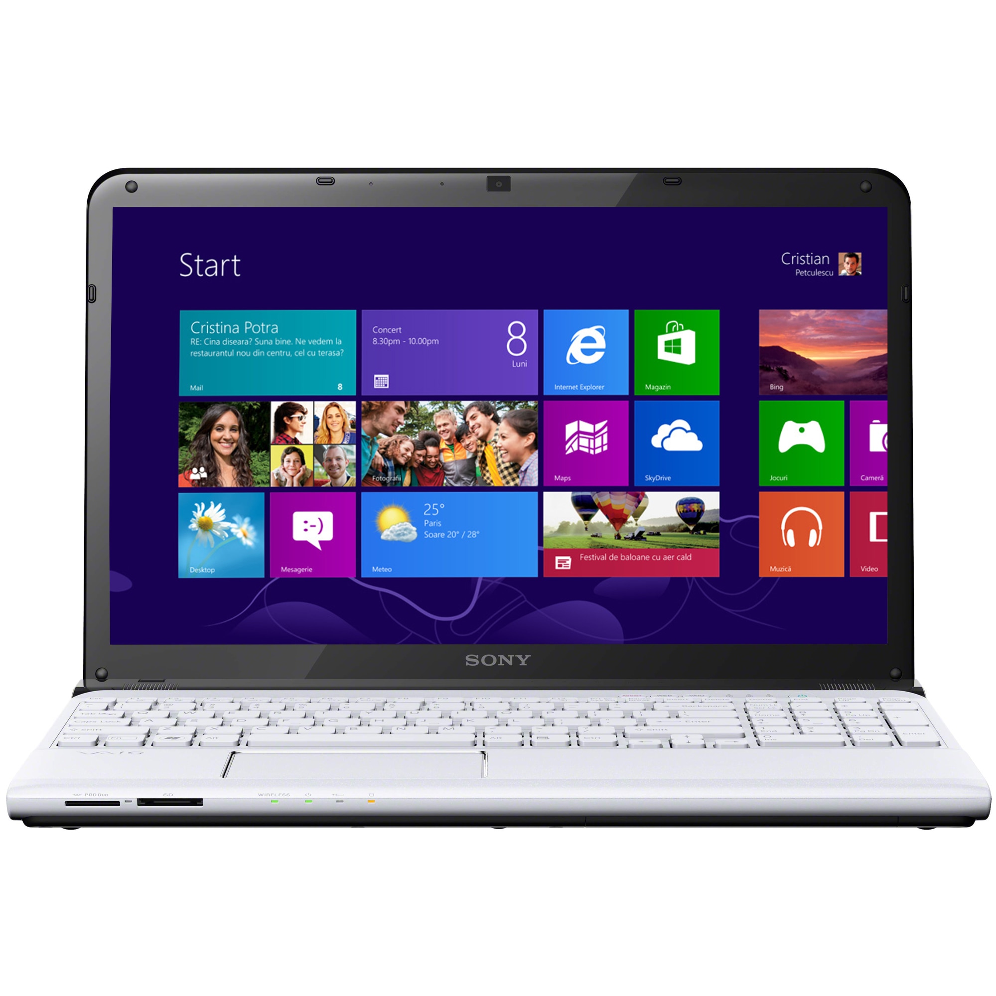 SONY ノートPC Win10 Core i5 4GB 750GB Laptop Sony VAIO SVE1513S1EW cu procesor Intel® Core™ i5-3230M