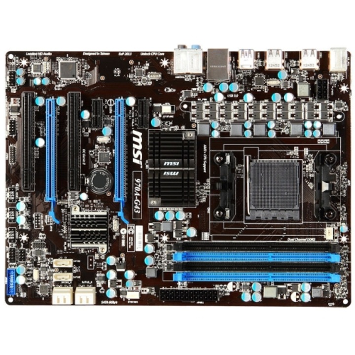 Дънна платка MSI 970A-G43, socket AM3+