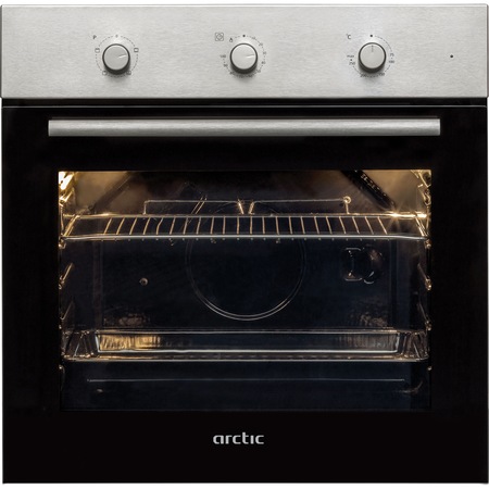 Cuptor incorporabil Arctic AROIC21100H, Electric, Timer, Autocuratare Aqua Drop Clean, 71 l, Clasa A, Inox
