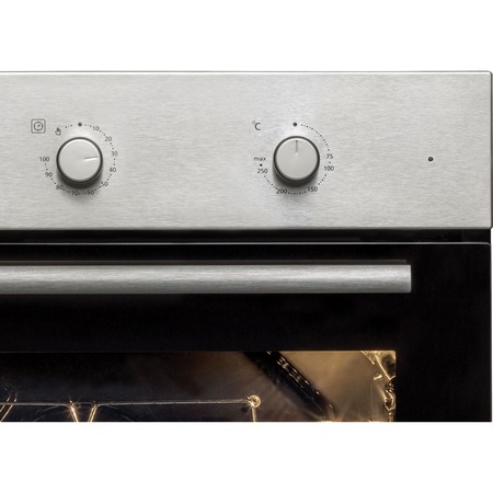 Cuptor incorporabil Arctic AROIC21100H, Electric, Timer, Autocuratare Aqua Drop Clean, 71 l, Clasa A, Inox