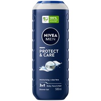 Gel de dus NIVEA Men Protect & Care, 500 ml