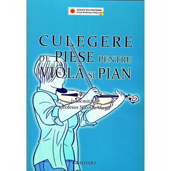Culegere de piese pentru viola si pian - Nicolae Varga