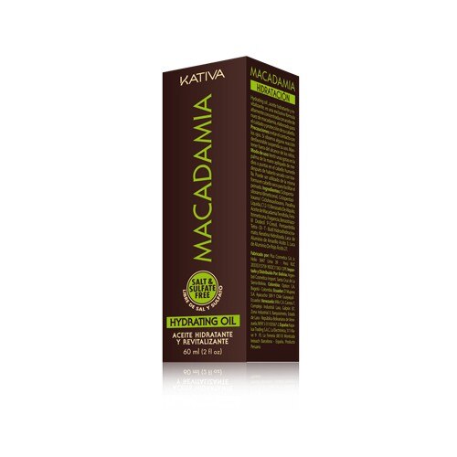 Tratament Kativa Ulei Hidratant si Fortifiant cu Macadamia- 60 ml