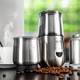 Rasnita de cafea TZS First Austria 5486-1, 200 W, 100 grame, inox, functie spuma lapte