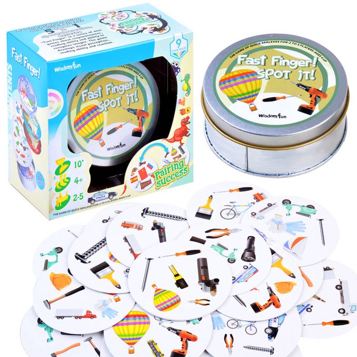 Игра за възприятие, Намери двойката, Многоцветен