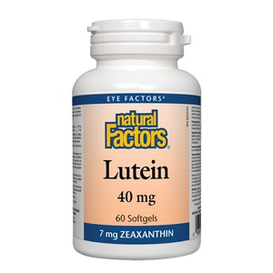 Complément Alimentaire Kenay Lutein & Zeaxanthin OptiLut 600 Mg - Boîte De 60 Capsules - Pour La Santé Des Yeux