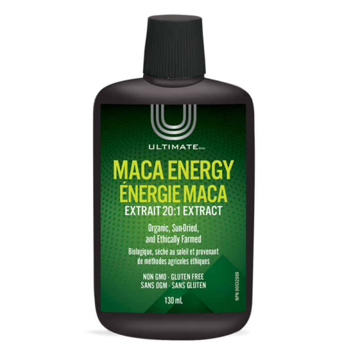 SSupliment alimentar, Natural Factors, Ultimate Maca Energy Extract 20:1, 130 ml x 130 doze