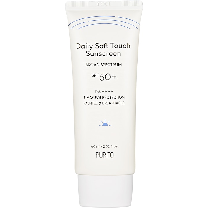 Крем за лице със слънцезащита PURITO Daily Soft Touch, SPF 50+, PA++++, 60 мл