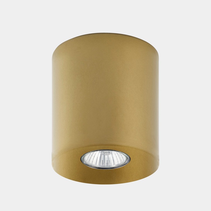 Lustra moderna, TK-Lighting, 1 Sursa, De tavan, Metal, GU10, Auriu