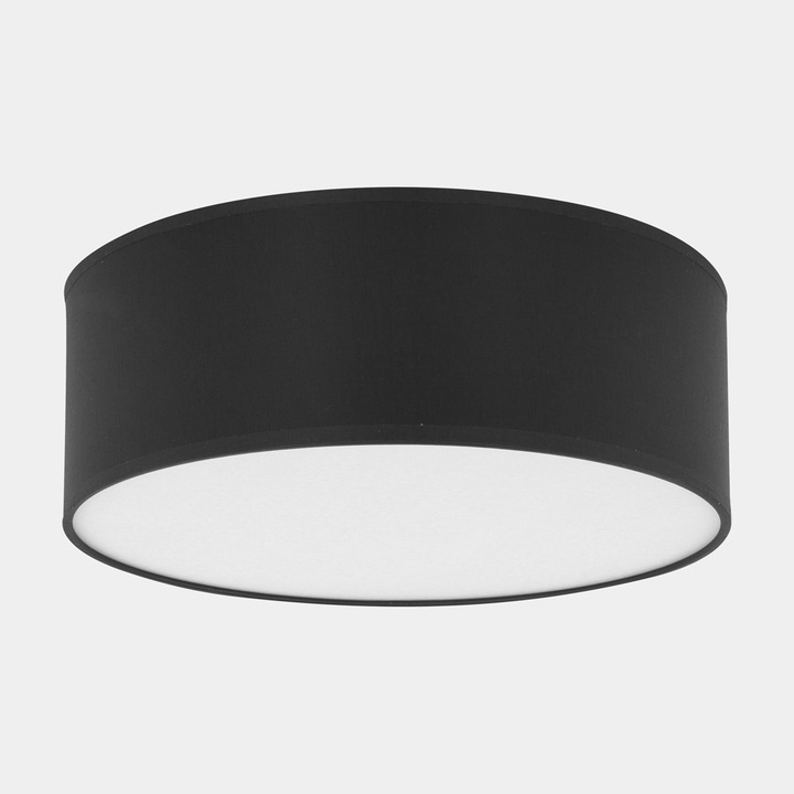 Lustra moderna, TK-Lighting, 1 Sursa, De tavan, Metal, E27, Negru