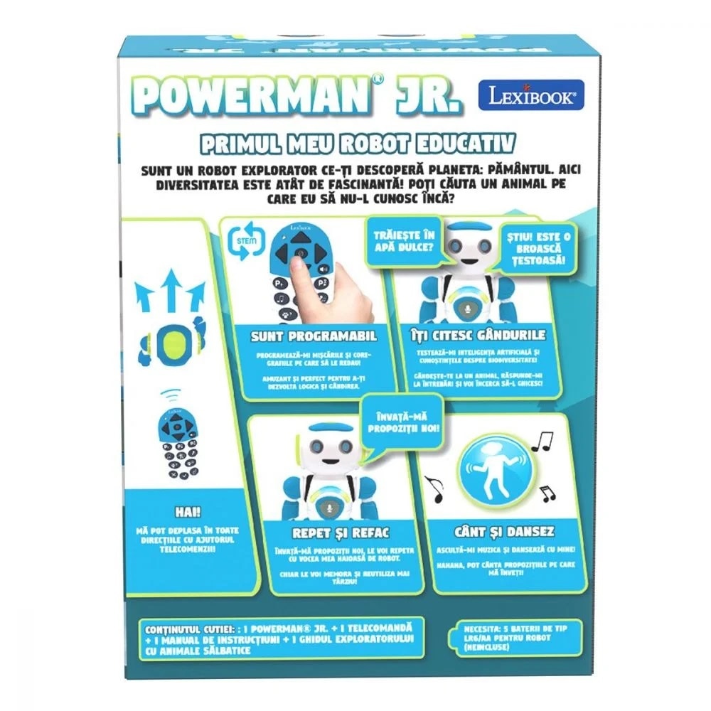 Lexibook Powerman Jr. Stem Robot