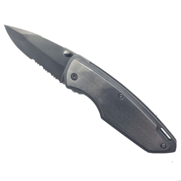 Briceag, Lama Zimtata, Prindere Curea, Inox, Argintiu, 18 cm, Dalimag