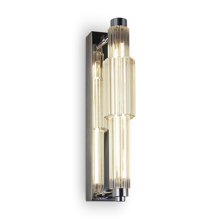 Aplica Maytoni Modern Verticale, Crom, 1LED, 8W, 800lm, 3000K, lumina calda