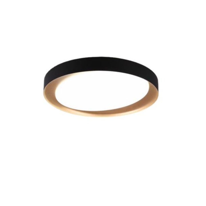 Plafoniera, RL, Plastic, Negru/Maro