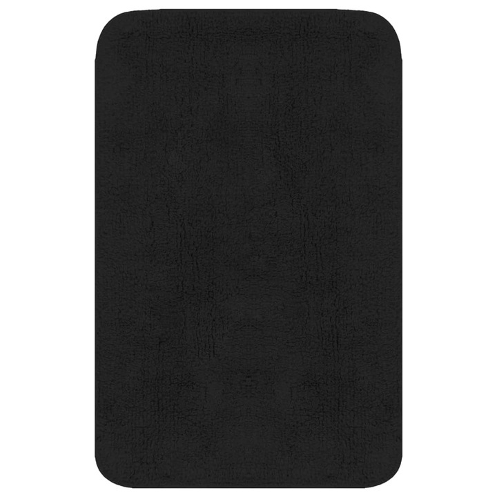 Set covorase baie, 3 buc, antracit, material textil, Universal si Frumos, Greutate 1,31 - 149881