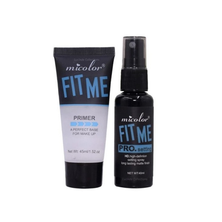 Основа за грим, Micolor, Fit Me Pro Setting, 2 части