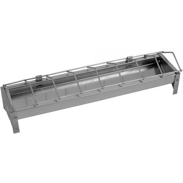 Hranitoare liniara din metal pentru puisori 30 cm