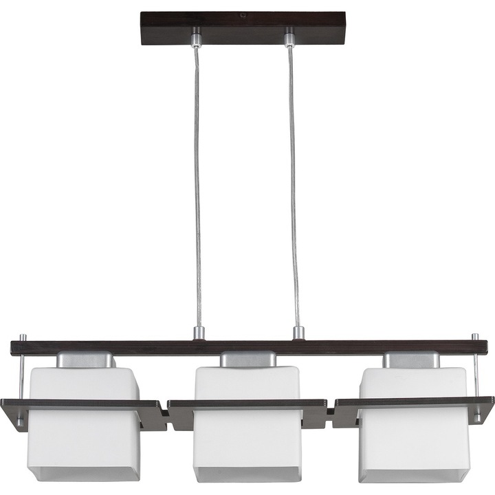 Полилей Delta, Sigma, метал, основа E27, черно/бяло