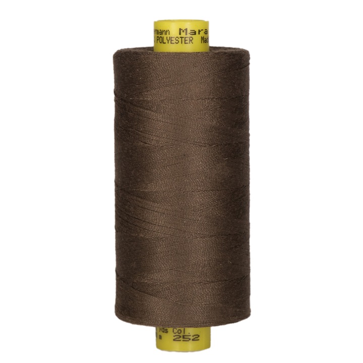 Ata de cusut Gutermann Mara 120 100% poliester 1000m Maro 252
