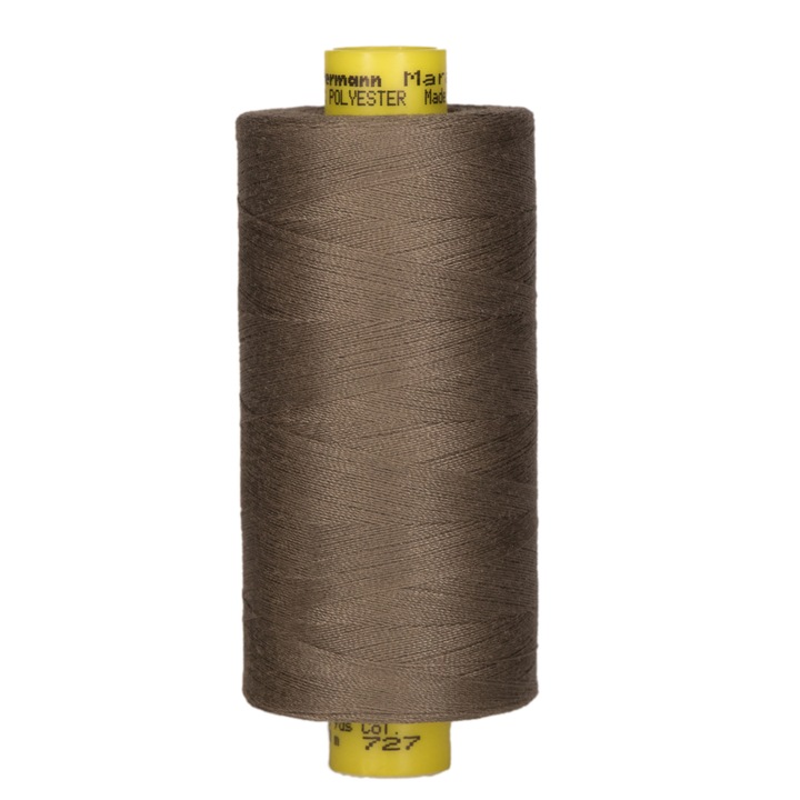 Ata de cusut Gutermann Mara 120 100% poliester 1000m Gri 727
