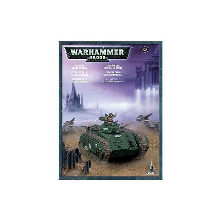 Wh40k figura, Games Workshop, Astra Militarum Chimera, mérleg 32mm