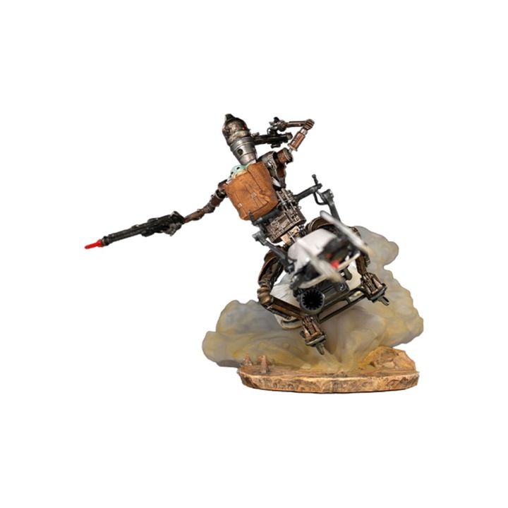 Figurina Star Wars The Mandalorian Deluxe Art Scale 1/10 IG11 & The Child 20 cm