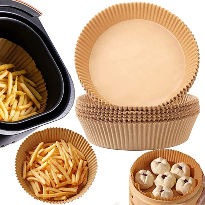 Set 50 de Foi de Copt, 16 cm x 4.5, Compatibile la Air Fryer