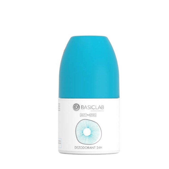 Antiperspirant rollon, BasicLab, 24 H, 60 ml eMAG.ro