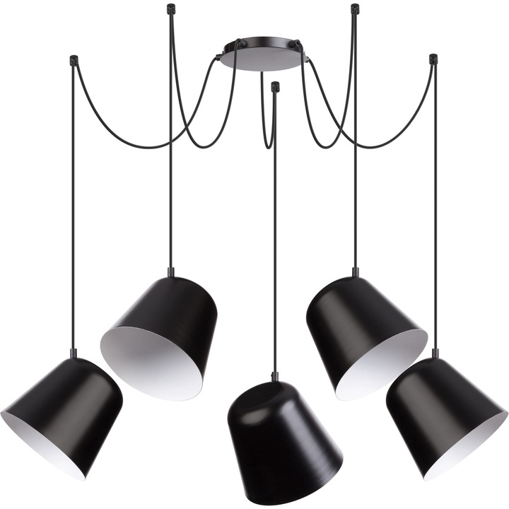 Полилей, Sigma, Стомана, E27, Черен