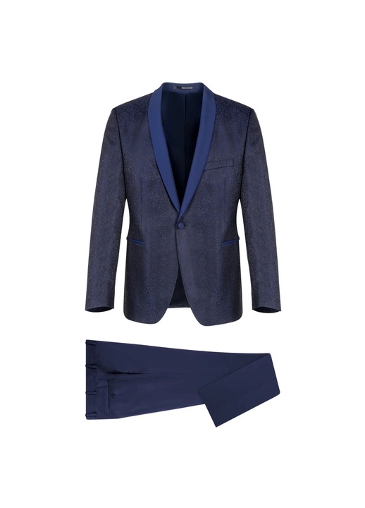 Costum Prince Oliver, Lana, Albastru, Albastru