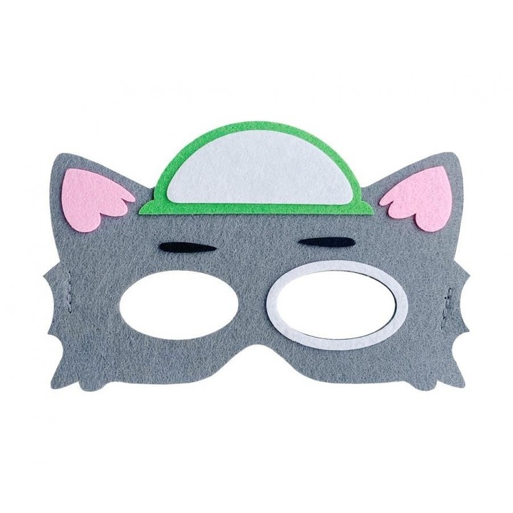 Детска парти маска, Amscan, Catel, Felt, Multicolor