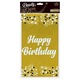 Златиста покривка, Happy Birthday, 137x183см