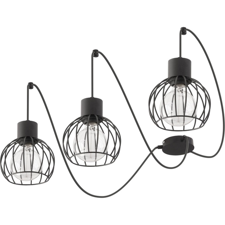 Полилей, Sigma, Стомана, E27, Черен