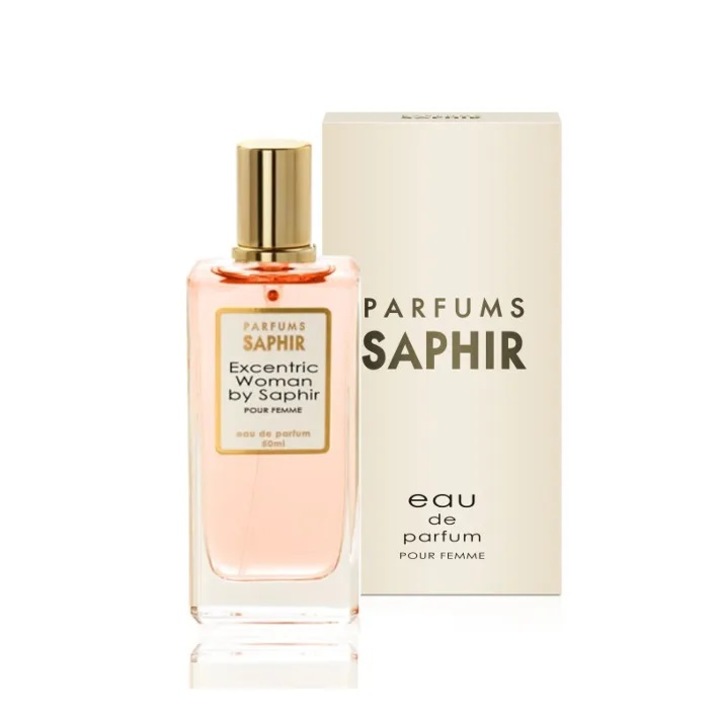 Női parfüm, Saphir, Eau de Parfum, 50ml, Rózsaszín
