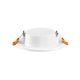 Plafoniera, Videx, LED, 4 W, Aluminiu, Plastic, Alb, Portocaliu