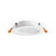 Plafoniera, Videx, LED, 4 W, Aluminiu, Plastic, Alb, Portocaliu
