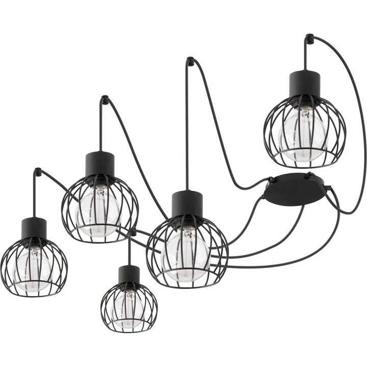 Полилей, Сигма, Стомана, E27, Черен