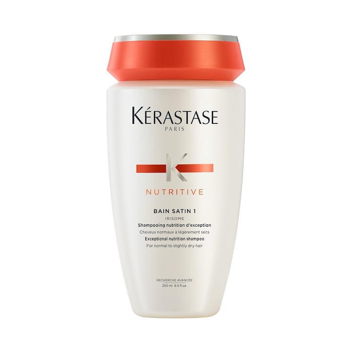 Sampon profesional Kerastase Nutritive Bain Satin 1 pentru par normal/usor uscat, 250 ml