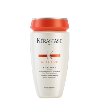 Sampon profesional Kerastase Nutritive Bain Satin 2 pentru par uscat, 250 ml Sampon profesional Kerastase Nutritive Bain Satin 2 pentru par uscat, 250 ml