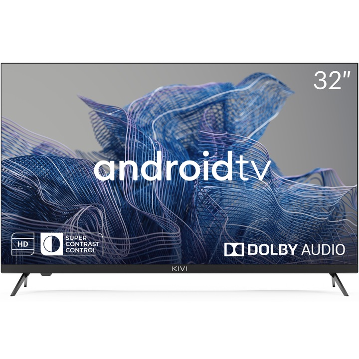 Телевизор KIVI LED 32H750NB, 32" (80 см), Smart Android TV, HD, Клас G