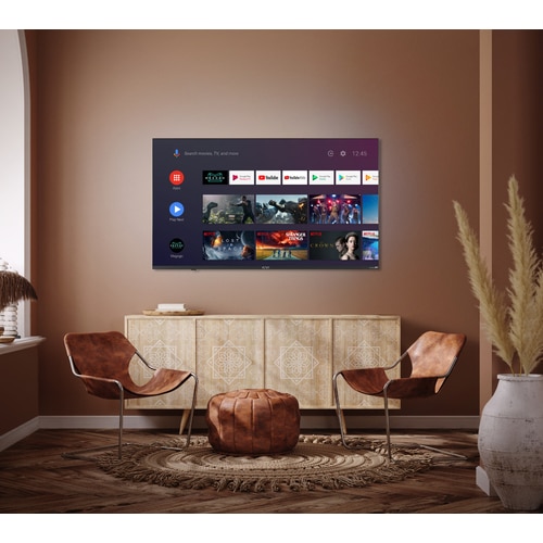 Смарт LED телевизор KIVI 43U750NB, 108 см, 4K, Ultra HD, Google TV ...