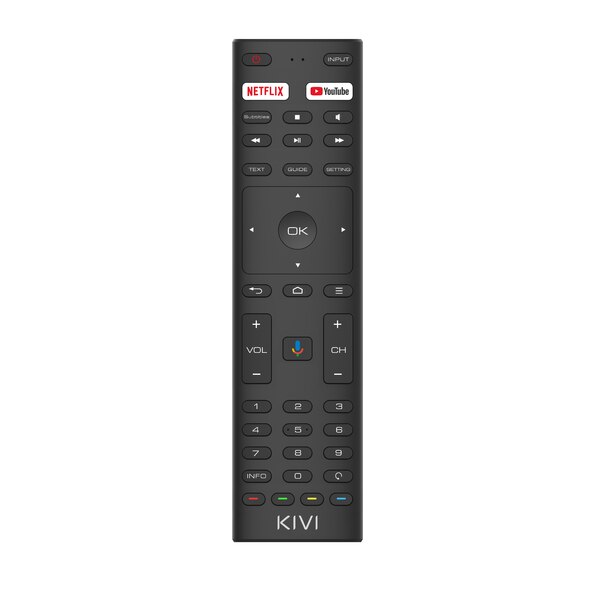 KIVI 43U740NB Smart LED Televízió, 108 cm, 4K, Ultra HD, Google TV ...