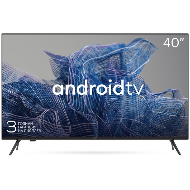 Телевизор KIVI LED 40F750NB, 40" (102 см), Smart Android TV, Full HD, Клас F