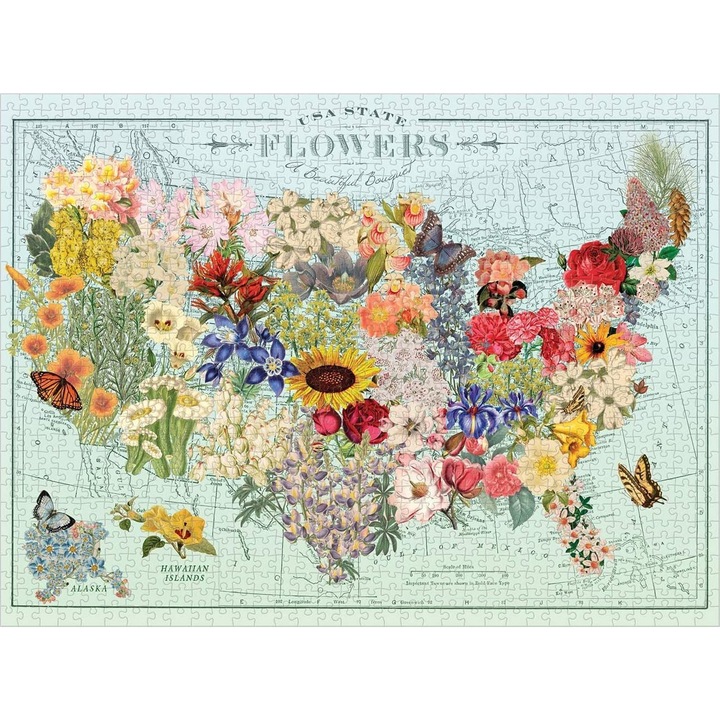 Puzzle, 1000 piese, Multicolor