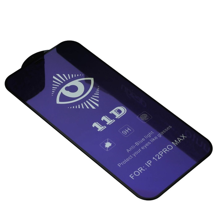 Folie Sticla Anti-Blue Light Compatibila iPhone 12