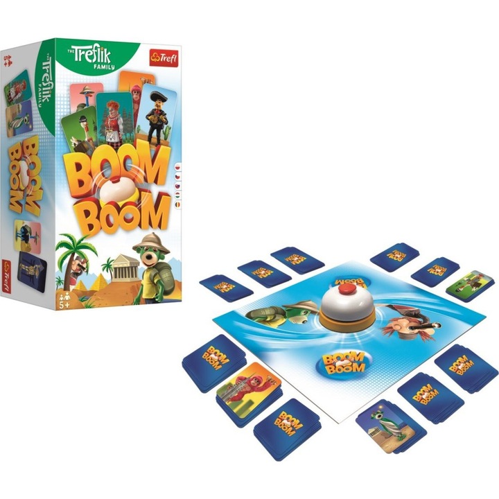 Настолна игра, Boom Boom Hits, Trefl, 5+