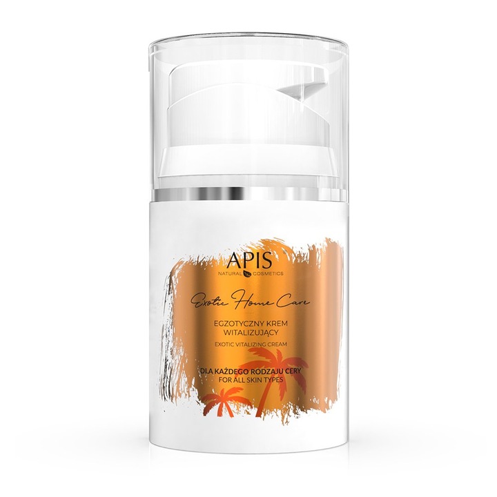 Crema de fata, APIS, Hidratare, 50ml, Alb/Portocaliu