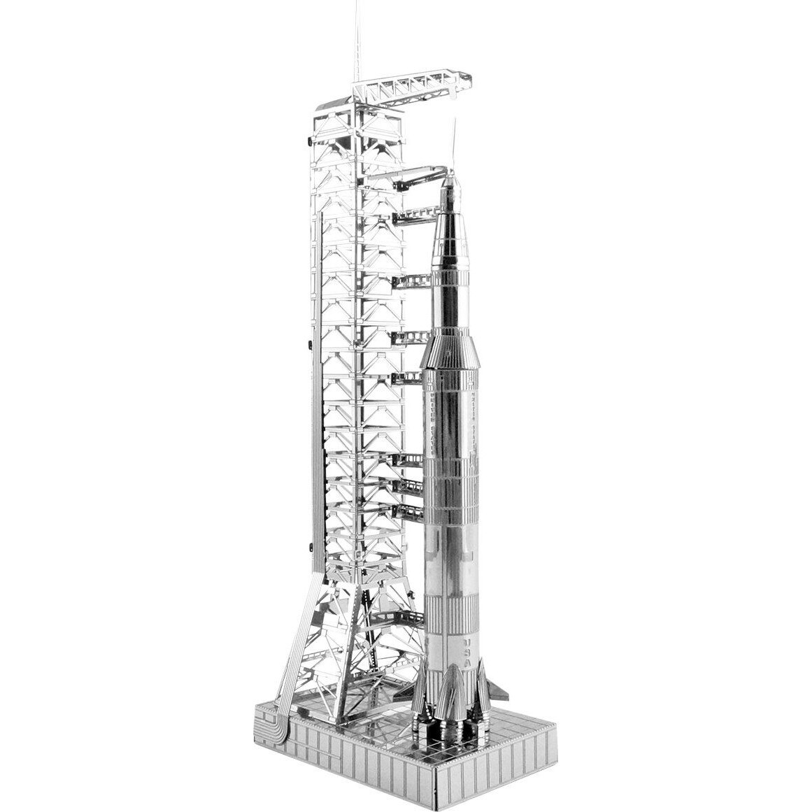 Puzzle 3D, Metal Earth, Argintiu eMAG.ro