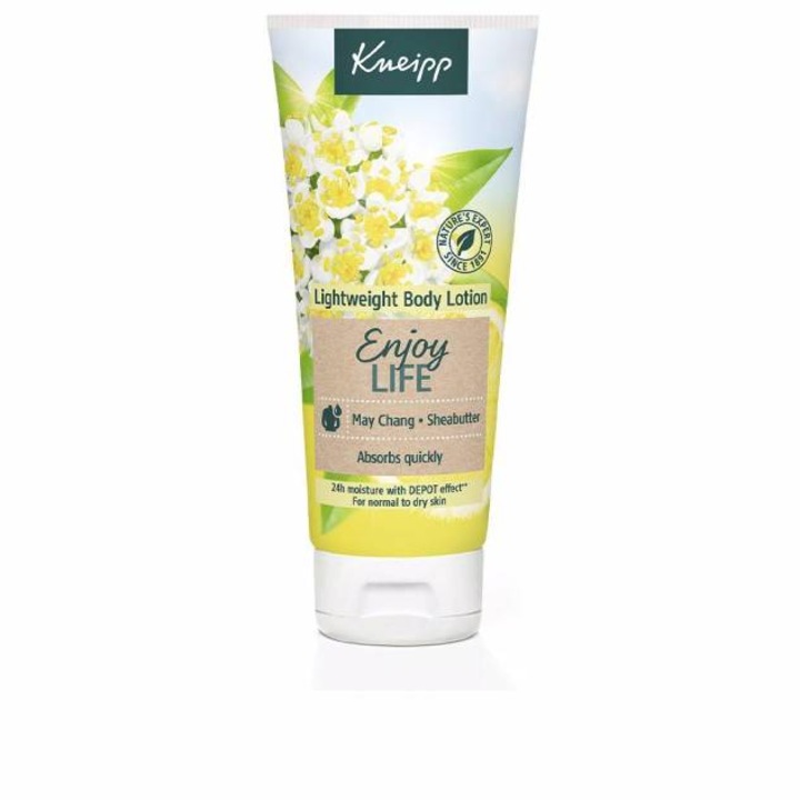 Crema hidrtanta pentru corp cu uleiuri naturale si unt de shea, Kneipp, Enjoy Life, 200 ml